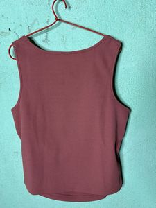 Mauve Ruched Tank Top