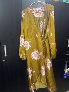 Floral Forever 21 Wrap Dress
