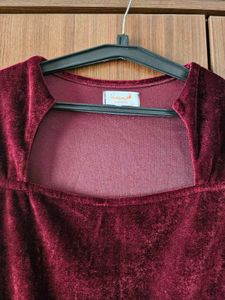 NEW velvet sheath Dress