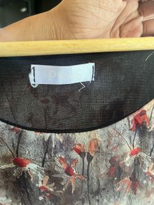 multi color floral dress