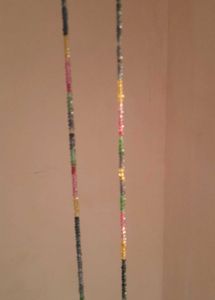 Precious Gemstone Necklace in 14KT Puregold clasp