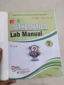 Akash Mathematics Lab Manual Book - Grade 7