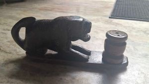 Wooden Lion Showpiece and agarbathi stand