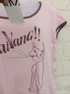 Pink Graphic Tee