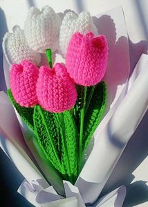 Crochet Tulip Bouquet 💐
