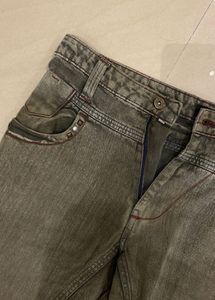 Vintage Wash Denim Jeans