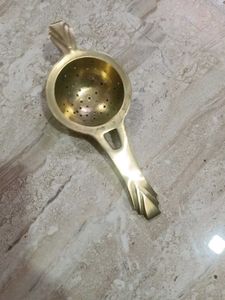 Vintage Brass Tea Strainer