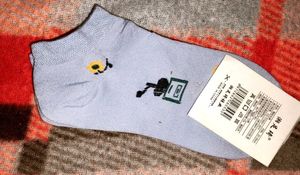 Toe Socks with Stripes