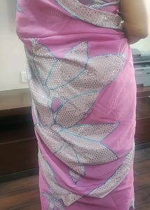 A Classy Pink saree