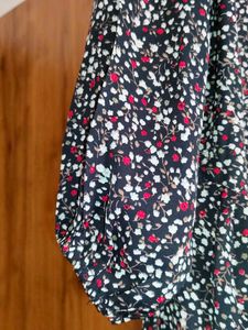 Black Printed Dress