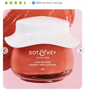 Dot &amp; Key Vitamin C Pink Clay Mask 🩷✨
