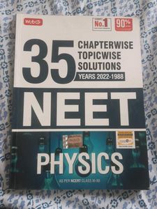 NEET 35 YEAR Chapterwise PYQ PCB Books