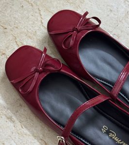 Mary Jane Cherry Red Shoe