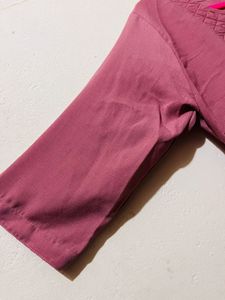 Set of Two Rose-Colored Kurtis