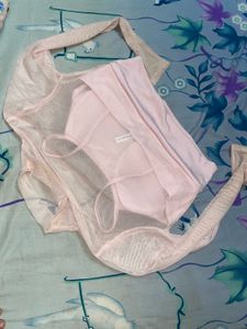 Pink Mesh Top