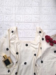 Corset Back Festive Kurti 🖤🦢