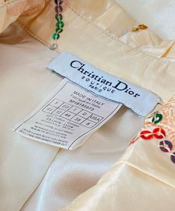 Christian Dior Boutique Embellished Trench Coat