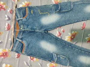 Cargo Blue #Jeans / Waist Size 28