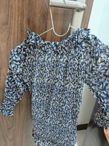 Chiffon Top Cotton Blend Inside