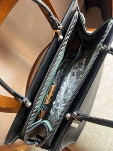 Stylish Black Tote Bag