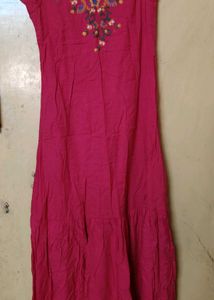 Final Offer! One Time Used Maxi Dress On Sale