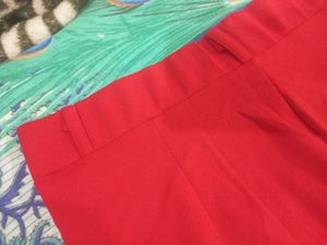 brand New Red Beautiful Trouser