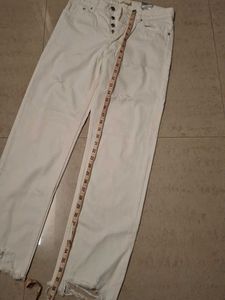 White H&amp;m Denim Jeans (Unused)
