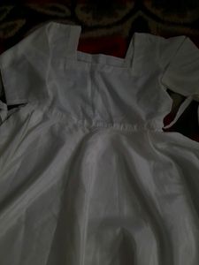 White Floral Party Dress