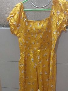 Imported Yellow jumpsuit New with tag