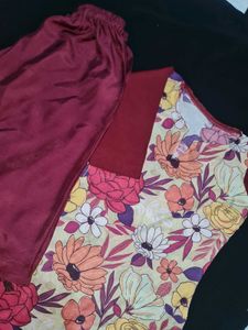 Beautiful Printed Cord Set For Kids
