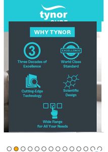 TYNOR Abdominal Support 9&#34;/23 cm,Grey,XL,1 Unit