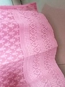 Pink Embroidered Kurti
