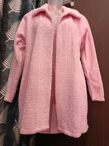 Pink Soft Cardigan Coat