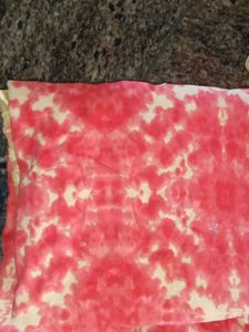 Pink Tie-Dye Embroidered Tunic