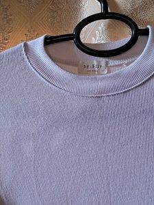 Ribbed Long Sleeve Top