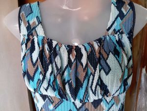 Patterned Tank Top