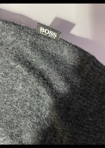 Gray Turtleneck Sweater