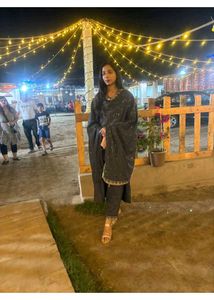 Elegant Kurta Set ⚫Black