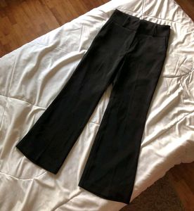 Combo Black Flare Leg Trousers & H&m Shirt