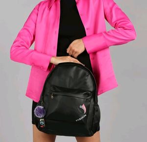 Korean Black Packpack