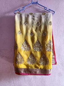 Yellow Saree