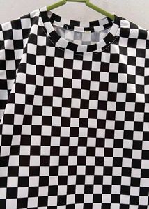 Checkered Crop Top