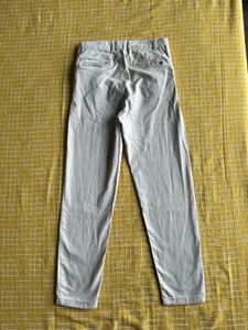 Casual Off White  Pants For 10 Yrs Old