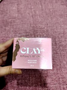 Clay Co Rice And Sake Sleep Mask