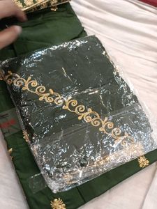 Green Embroidered Salwar Kameez