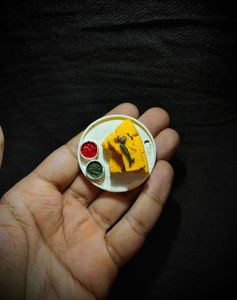 Dhokla Fridge Magnet