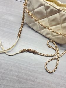 Cream Chain Bag