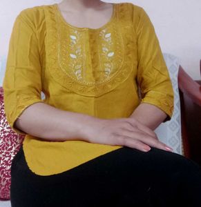 U Cut Short Kurti