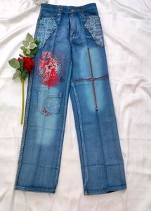 Straight Leg Jeans 👖✨