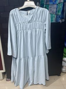 🩵Beautiful Flared Long Top Sky Blue🩵